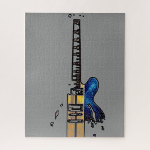 Guitar 4 16x20 520pc jpcna jigsaw puzzle