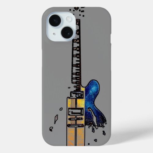 Guitar 4 iphcna iPhone 15 case