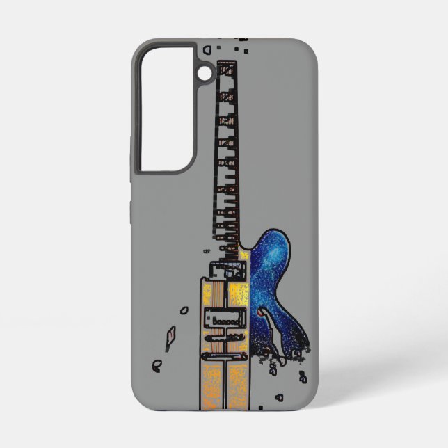 Guitar 4 sgcna samsung galaxy case (Back)