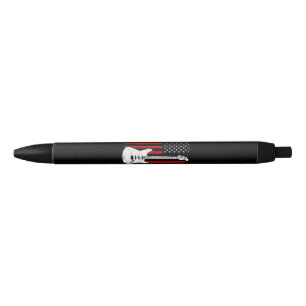 Guitar American US Flag Music Player Electric Guit Pen