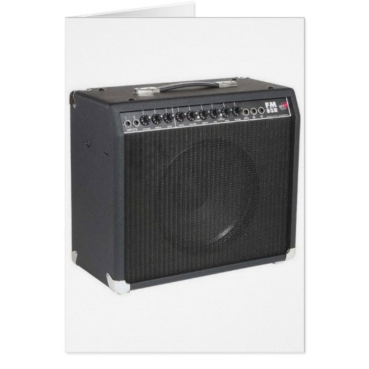 Guitar Amp Cards (Front)