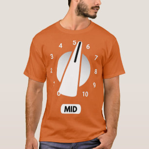 Guitar Amplifier Mid Knob T-Shirt