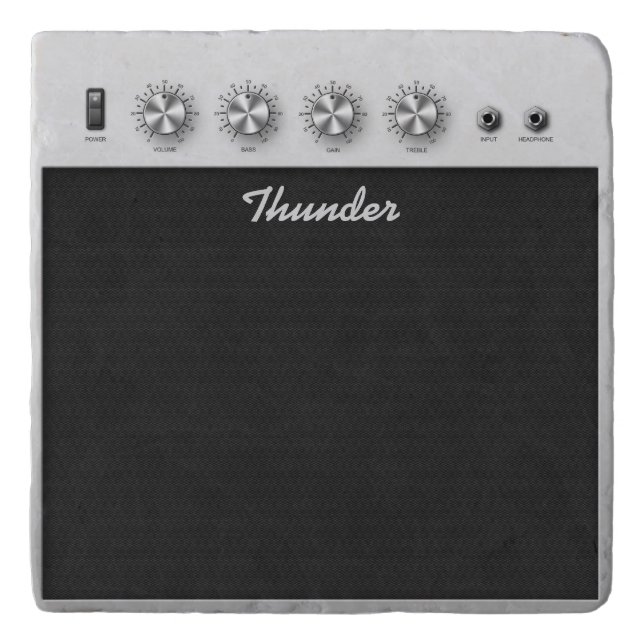 Guitar Amplifier Trivet (Front)