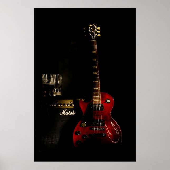 Guitar and Amp Poster (Front)