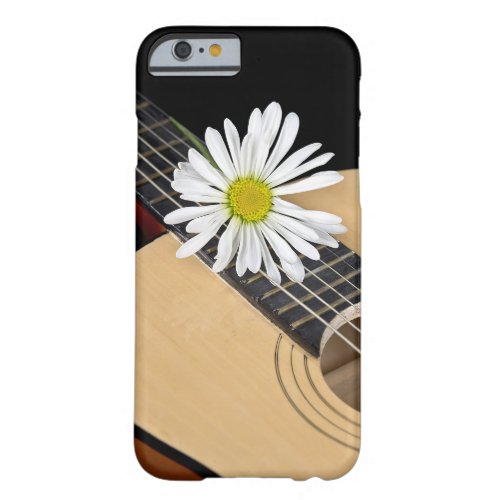 Guitar and Daisy Barely There iPhone 6 Case