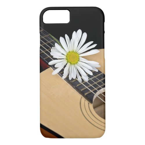 Guitar and Daisy iPhone 87 Case