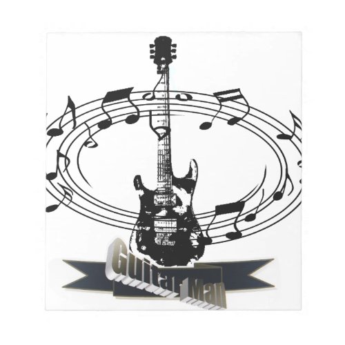 Guitar and Musical Notes