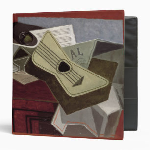 Guitar and Newspaper, 1925 3 Ring Binder