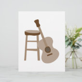 Guitar and Stool (Standing Front)