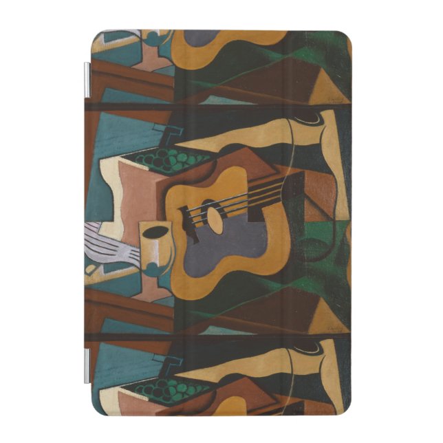 Guitar And Wine Abstract Painting iPad Mini Cover (Front)
