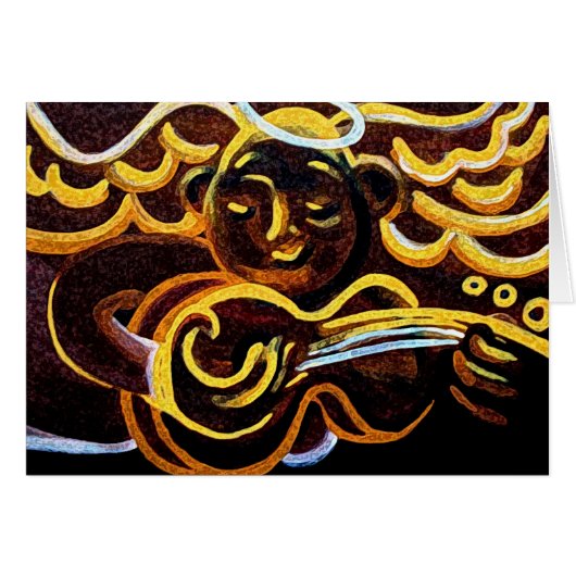 guitar angel cards (Front Horizontal)