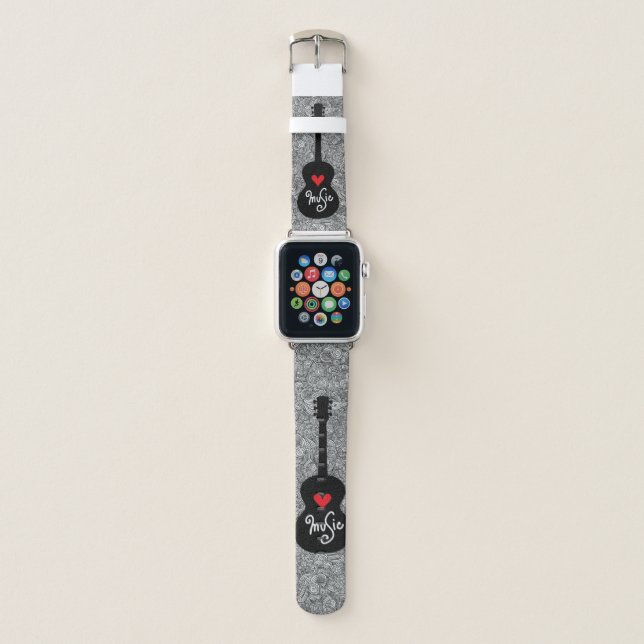 Guitar Apple Watch Band (Front)