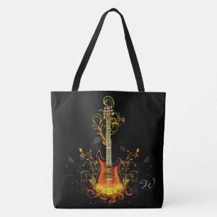 Guitar Art 1 All-Over-Print Tote Bag