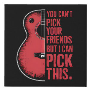 GUITAR ART CANVAS PRINT