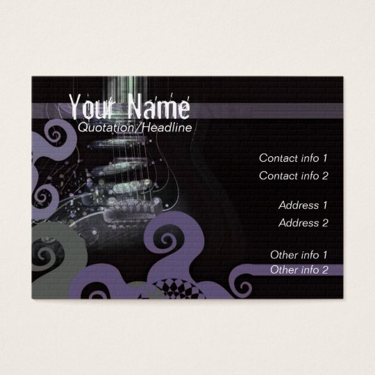 GUITAR artMUSiC Business Card