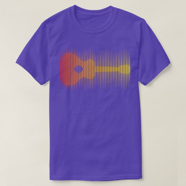 Guitar artwork 2 T-Shirt (Design Front)