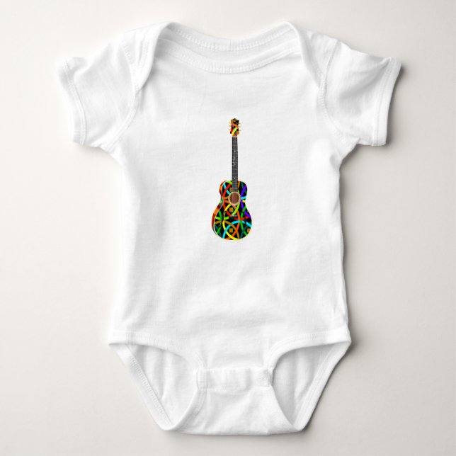 guitar baby bodysuit (Front)