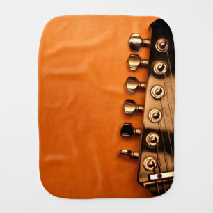 Guitar Baby Burp Cloth