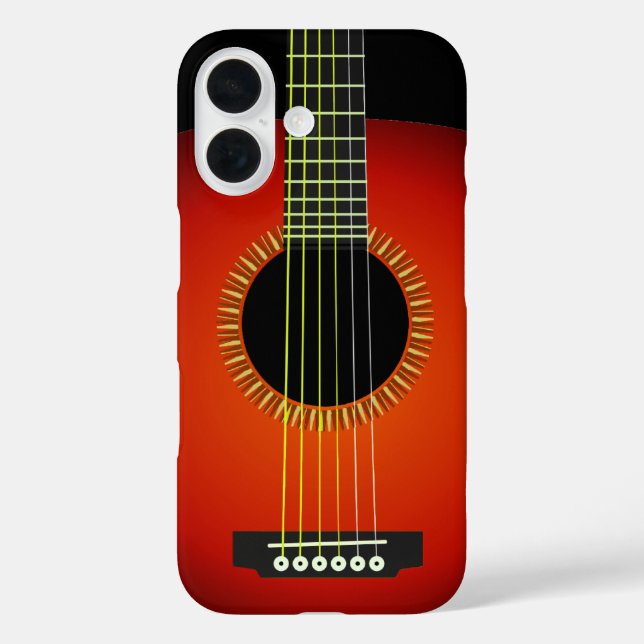   Guitar Background Texture Case-Mate iPhone Case (Back)