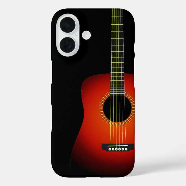   Guitar Background Texture Case-Mate iPhone Case (Back)