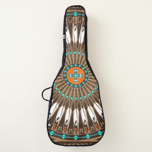 Guitar Bags/Cases (Wacipi Pow Wow) Guitar Case (Front)