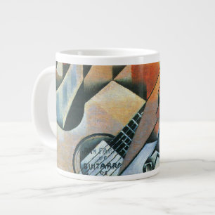 Guitar (Banjo) and Glasses, Juan Gris, Vintage Art Giant Coffee Mug