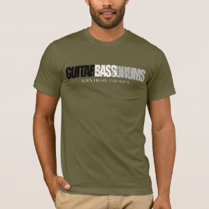 Guitar, Bass, Drums T-Shirt