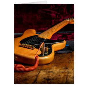 GUITAR BIRTHDAY GIGANTIC HUGE GREETING CARD