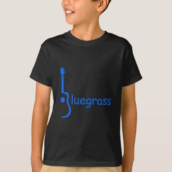 Guitar Bluegrass T-shirt by oldrockerdude at Zazzle