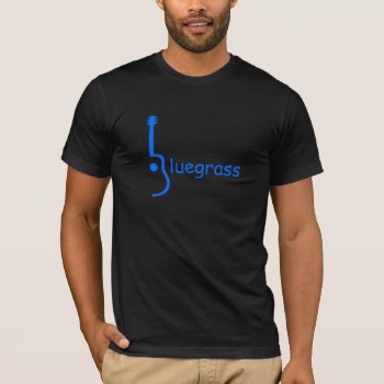 Guitar Bluegrass T-shirt by oldrockerdude at Zazzle