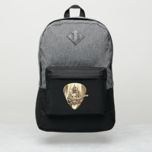 Guitar Blues Man - Feel it behind a Pick Port Authority® Backpack