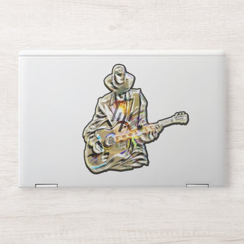 Guitar Blues Mann _ Feel it  HP Laptop Skin