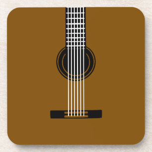 Guitar Body Beverage Coaster