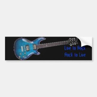 Guitar Bumper Sticker