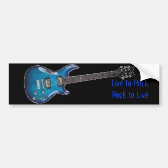 Guitar Bumper Sticker