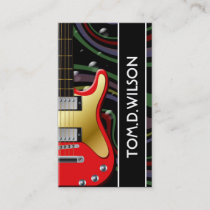 Guitar Business card