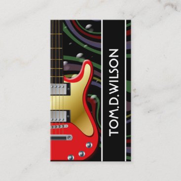 Guitar Business card