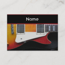 Guitar Business card