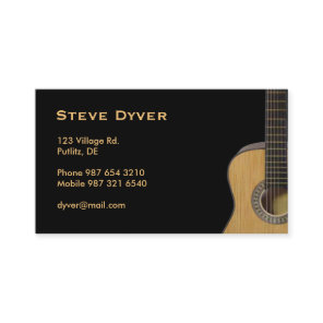 Guitar Business Card