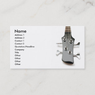 Guitar Business Card