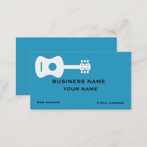 Guitar Business Card