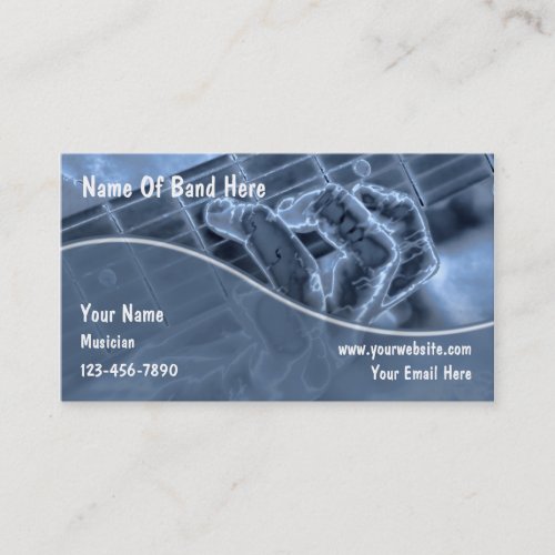 Guitar Business Cards
