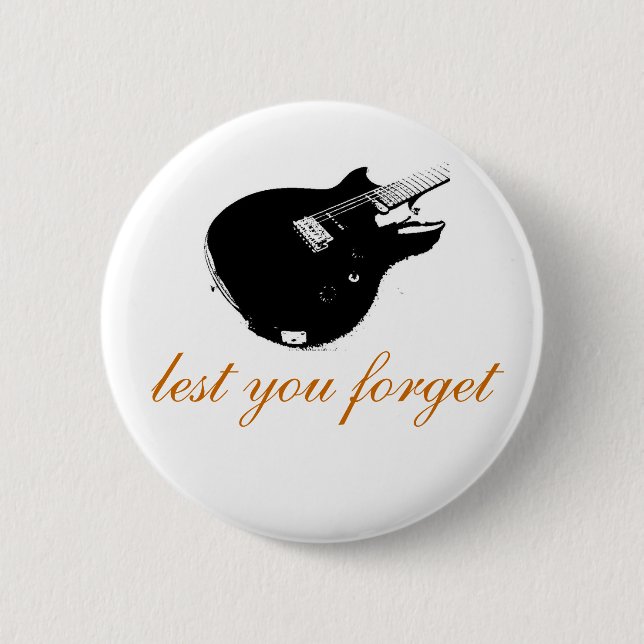 Guitar Button (Front)