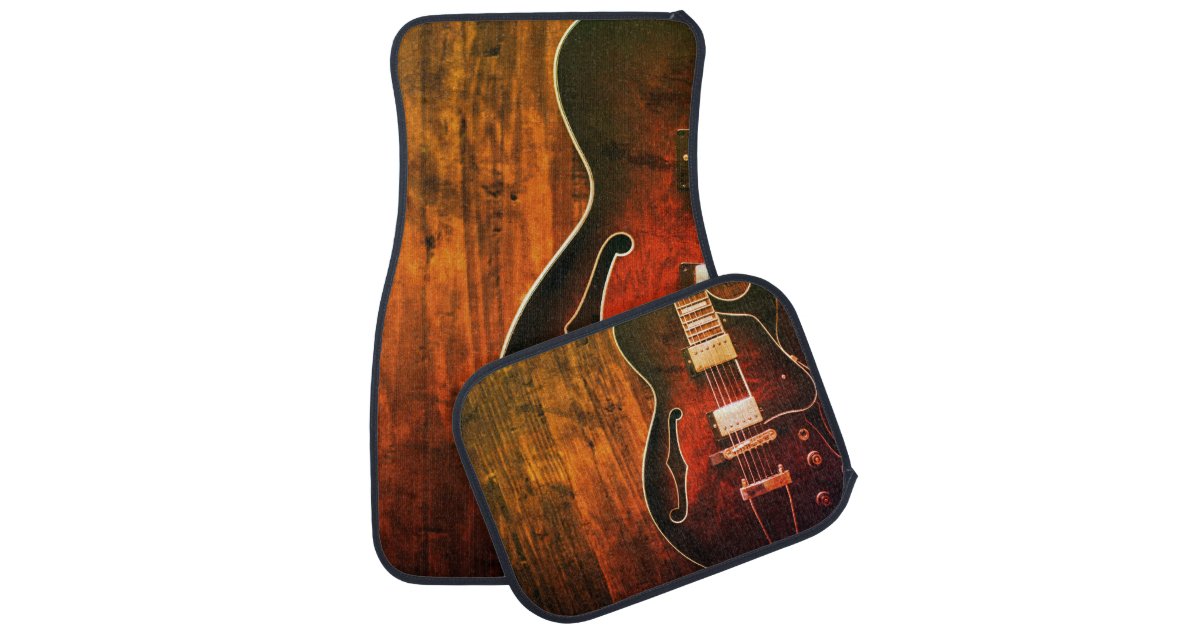 Guitar Car Floor Mat Zazzle