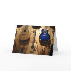 guitar card