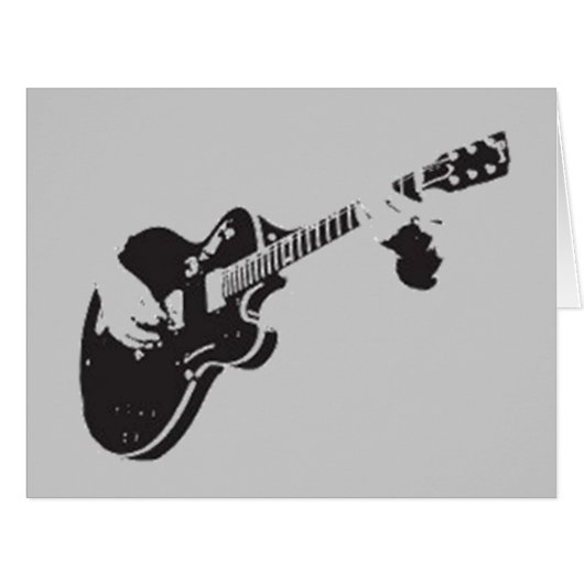 Guitar - cards (Front Horizontal)
