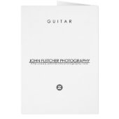 Guitar Cards (Back)