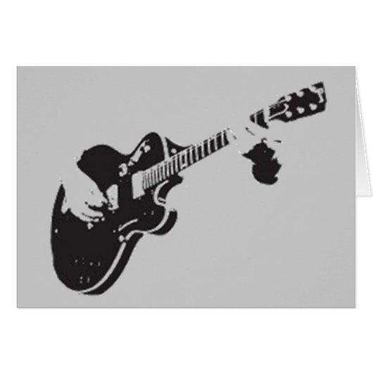 Guitar - cards (Front Horizontal)