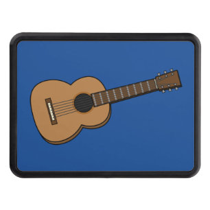 Guitar Cartoon Hitch Cover