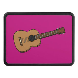 Guitar Cartoon Hitch Cover
